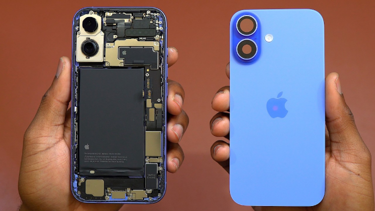 Kính lưng iPhone 16