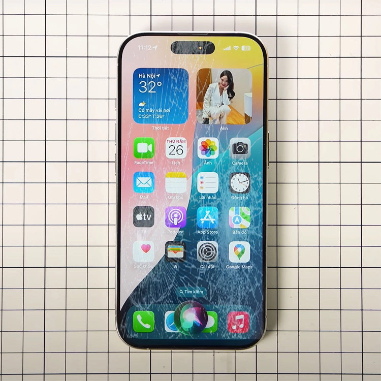 Mặt kính iPhone 17 Pro