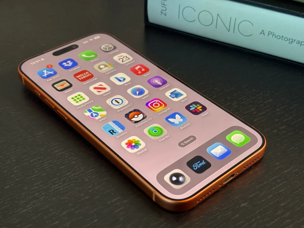 Mặt kính iPhone 17 Pro Max