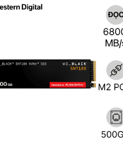 SSD Western Digital Black SN7100 NVME PCIe Gen 4.0 500GB
